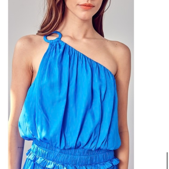 NWOT DO+BE Royal Blue Mini Dress Size M - Picture 5 of 12